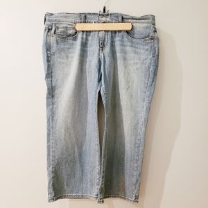 Lucky Brand Classic Rider Crop Jeans 14/32